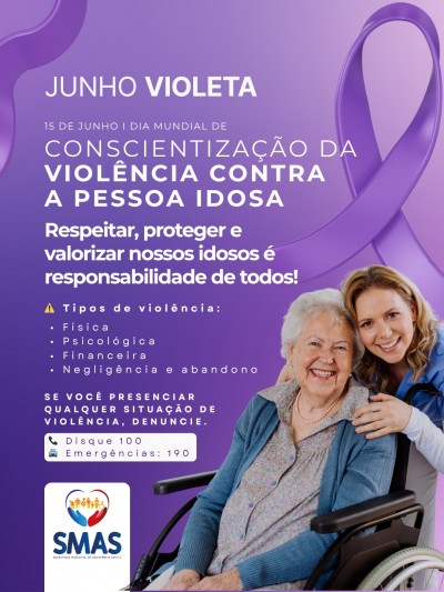Palotina tem campanha para conscientização e combate à violência contra a Pessoa Idosa 