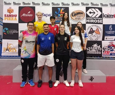 Equipe Palotina Badminton conquista quatro medalhas em etapa do Circuito Paranaense 