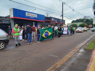 Caminhada de oração marca homenagem da comunidade evangélica aos 66 anos de Palotina