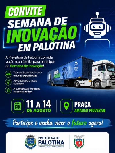 PALOTINA RECEBE A SEMANA DA INOVAÇÃO! 