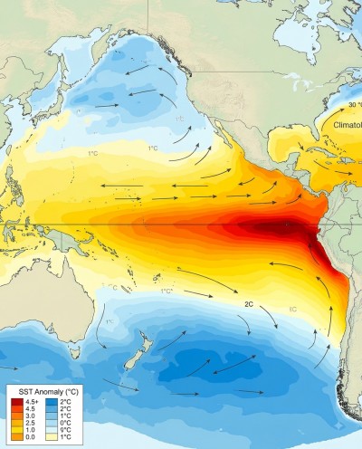 El Niño pode atingir intensidade “muito forte” em 2026, alerta pesquisadora da UFPR