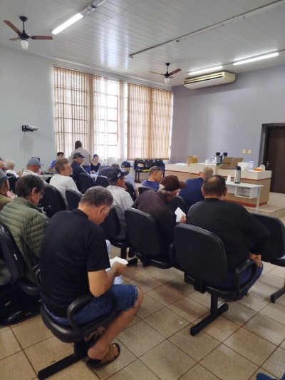 Palotina realiza coleta de exame de PSA e atende 116 homens em ação de saúde do homem e prevenção