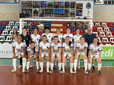 Palotina vence pela copa amop de futsal feminino