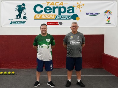 Campeonato Municipal de Bocha Taça Cerpa Define os Classificados