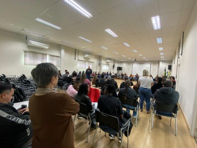 Palotina celebra Dia do Estagiário com café da manhã e roda de conversa com delegado de Polícia