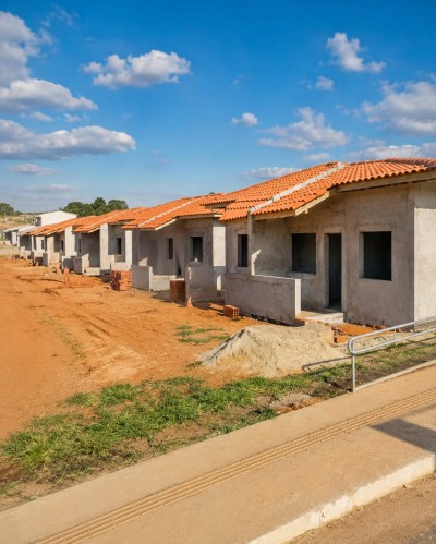 Residencial para idosos em Guaíra chega a 31,46% de execução