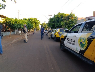 Operação integrada interdita dois estabelecimentos e prende foragido em Palotina
