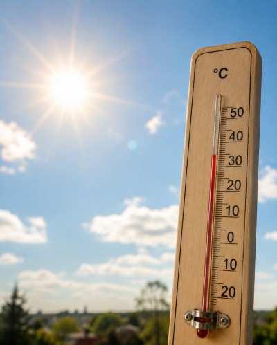 Palotina terá dias de tempo seco e temperaturas elevadas antes da mudança no fim de semana