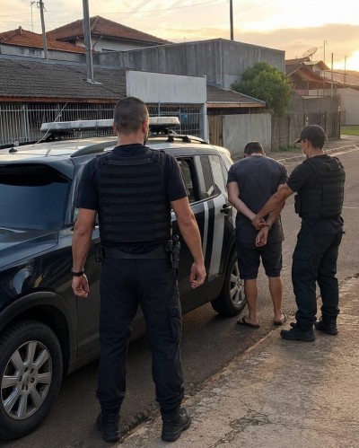 Homem é preso por extorsão durante cobrança de dívida em Guaíra