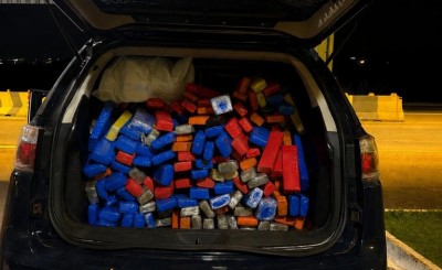 PF apreende mais de 226 kg de drogas que tinham Cascavel como destino