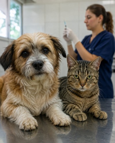Palotina terá vacinação gratuita de cães e gatos na UBS do Diamante