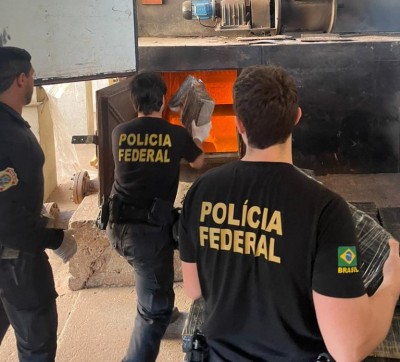 PF destrói mais de 10 toneladas de drogas em Guaíra