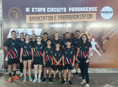 Equipe Palotina Badminton participa da 3ª etapa do Circuito Estadual em Maringá
