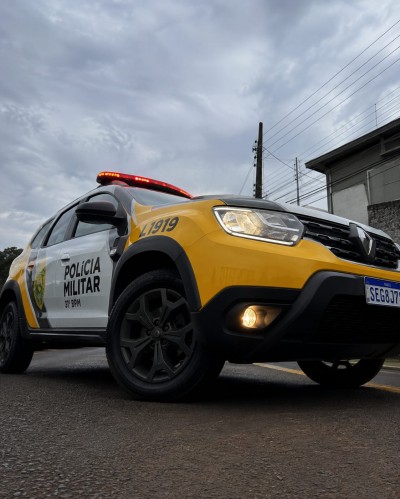PM recolhe dois veículos após flagrar condutores sem CNH em Palotina