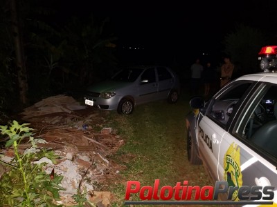 Palotina – Veículo furtado é recuperado pela Polícia Militar.