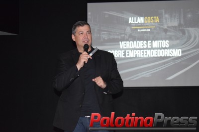 Palotina promove 1º Ciclo de Empreendedorismo e Inovação com Allan Costa