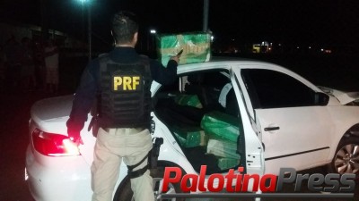 PRF APREENDE MAIS DE MEIA TONELADA DE MACONHA EM MARECHAL CÂNDIDO RONDON PR