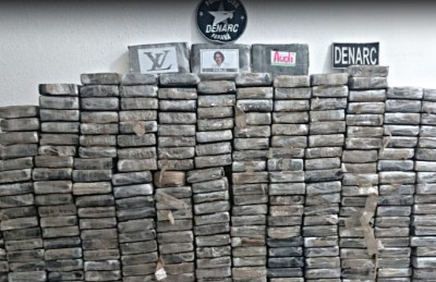 Denarc apreende mais de 550 quilos de cocaína no interior de SP