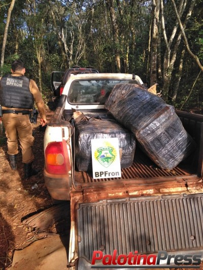 BPFron apreende veículo com contrabando na cidade de Guaíra - PR durante Operação Fronteira Blindada