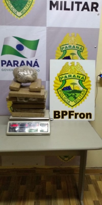 Durante Operação Coesão I, BPFron apreende contrabando e prende foragido da cadeia Pública de Palotina.