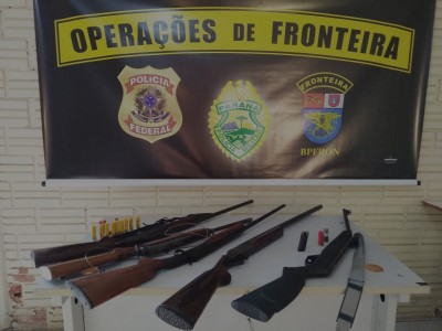 POLICIAS DEFLAGRAM OPERAÇÃO DE COMBATE AO CRIME E DESARMAMENTO NA FRONTEIRA