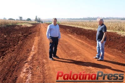 Estradas Rurais - Palotina realiza melhorias no interior