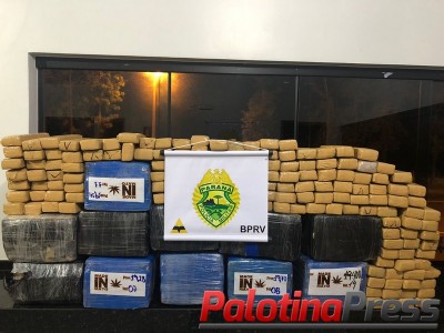 APREENSÃO DE 318,00Kg DE MACONHA ATRAVÉS DO POSTO POLICIAL RODOVIÁRIO DE IPORÃ