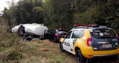 VAGÕES DE BITREM ABANDONADOS À MARGEM DO RIO PIQUIRI MOBILIZAM POLÍCIA EM FRANCISCO ALVES