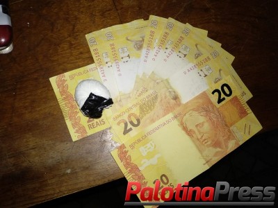 Palotina - Após passar notas falsas em Posto de Combustível, indivíduos são presos pela PM.