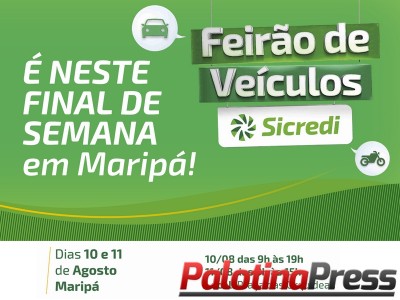 Sicredi promove 1º Feirão de Veículos em Maripá