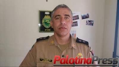 Nota – Comandante da PM de Palotina, Tenente Aparecido, é transferido para Paranaguá 